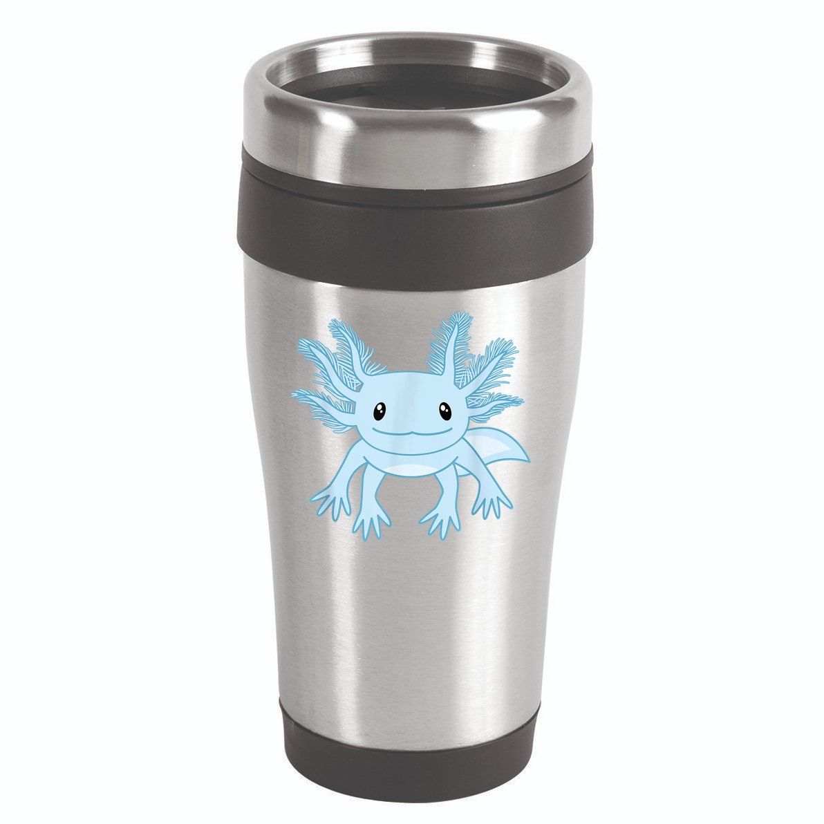 Cute Blue Axolotl Kawaii Aesthetic Axolotls 16oz Travel Tumbler