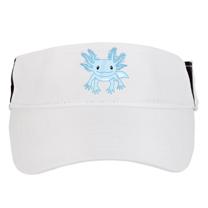 Cute Blue Axolotl Kawaii Aesthetic Axolotls Adult Drive Performance Visor