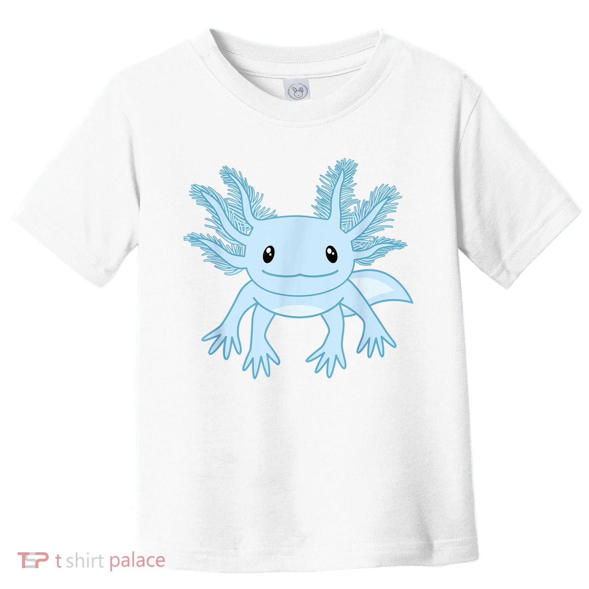 Cute Blue Axolotl Kawaii Aesthetic Axolotls Toddler T-Shirt