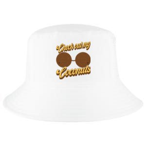 Coconut Bra Adult Check Out My Coconuts Shell Bra Cool Comfort Performance Bucket Hat