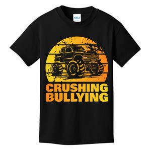 Crushing Bullying Anti Bullying Awareness Month Kids T-Shirt