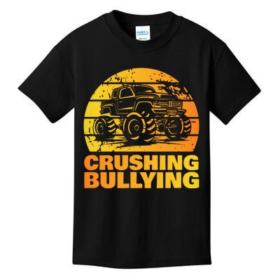 Crushing Bullying Anti Bullying Awareness Month Kids T-Shirt