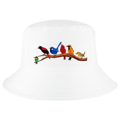 Cute Bird Art Nerd Birdwatcher Bird Watching Cool Comfort Performance Bucket Hat