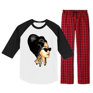 Cardi B Art Lover Raglan Sleeve Pajama Set