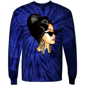 Cardi B Art Lover Tie-Dye Long Sleeve Shirt