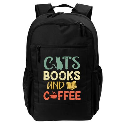 Cats Books And Coffee Cafe Coffee Drinker Backpack