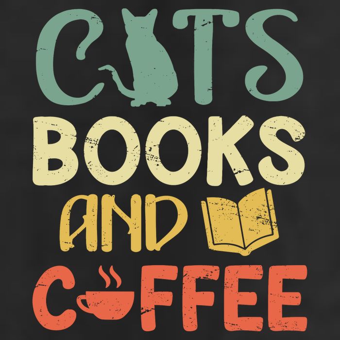 Cats Books And Coffee Cafe Coffee Drinker Adult Drive Performance Visor