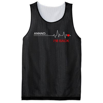 Coronary Bypass Artery Open Heart Diseases Surgery Heartbeat Mesh Reversible Basketball Jersey Tank