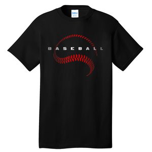 Cool Baseball Apparel Baseball Gift Tall T-Shirt