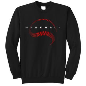 Cool Baseball Apparel Baseball Gift Tall Sweatshirt