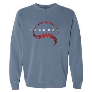 Cool Baseball Apparel Baseball Gift Garment-Dyed Sweatshirt