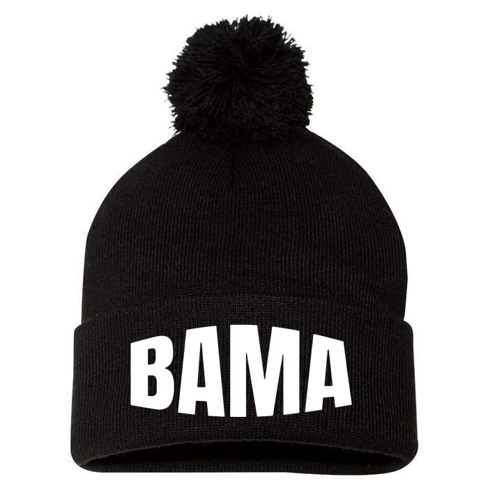 Cool Bama Alabama Pride Gift Pom Pom 12in Knit Beanie