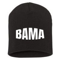 Cool Bama Alabama Pride Gift Short Acrylic Beanie