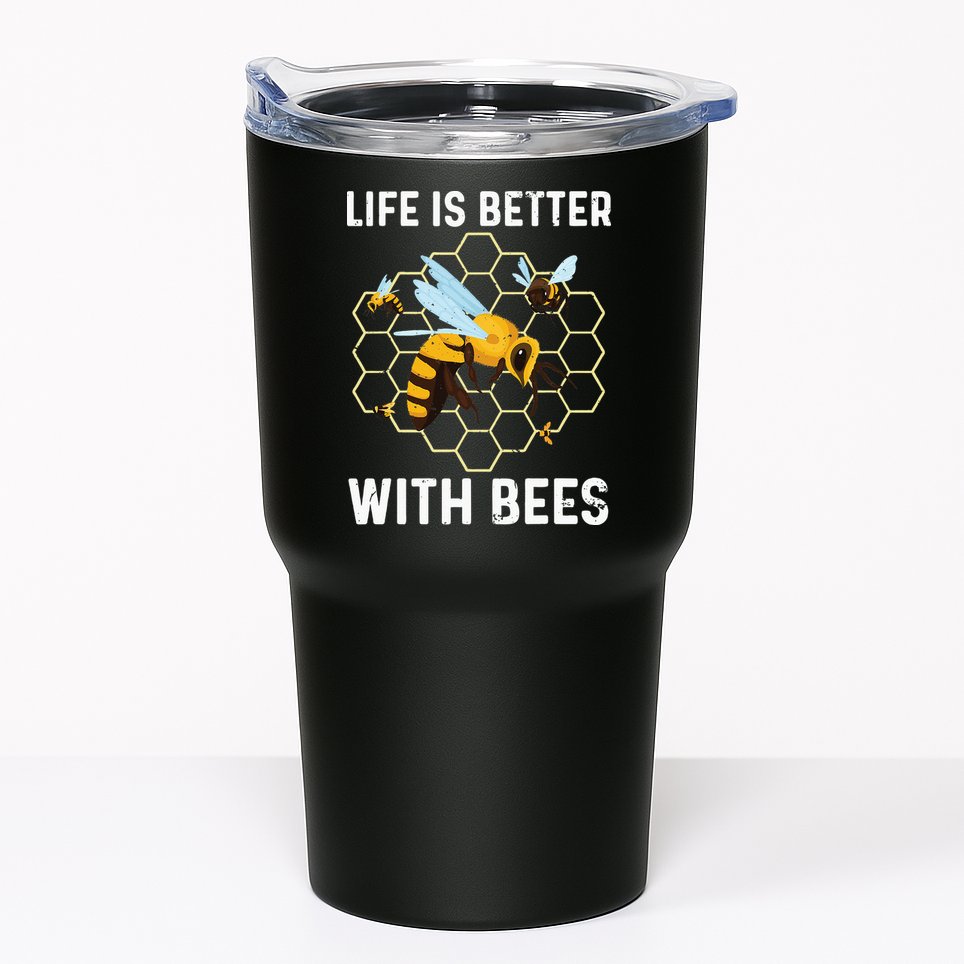 Cute Bee Art Beekeeping Honey Bumble Bee Lover Tumbler