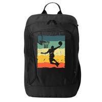 Cool Basketball Art For Vintage Basketball Player City Backpack