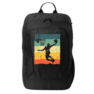 Cool Basketball Art For Vintage Basketball Player City Backpack