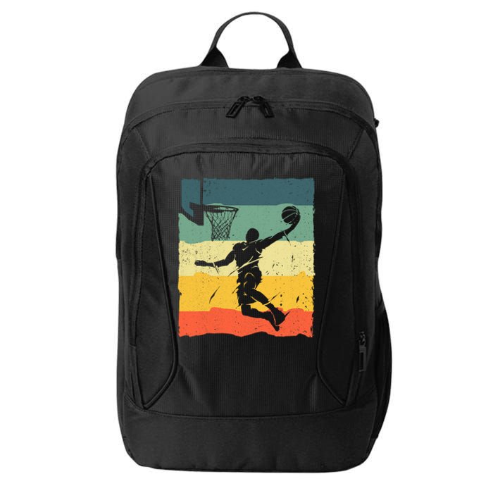 Cool Basketball Art For Vintage Basketball Player City Backpack