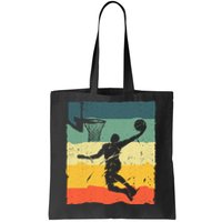 Cool Basketball Art For Vintage Basketball Player Tote Bag