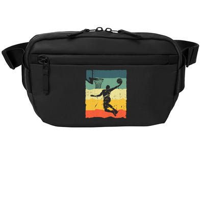 Cool Basketball Art For Vintage Basketball Player Crossbody Pack