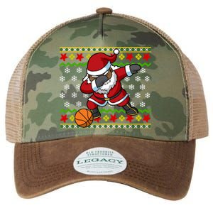 Christmas Black African American Santa Claus Basketball Great Gift Legacy Tie Dye Trucker Hat