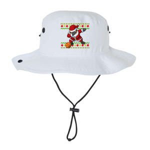 Christmas Black African American Santa Claus Basketball Great Gift Legacy Cool Fit Booney Bucket Hat