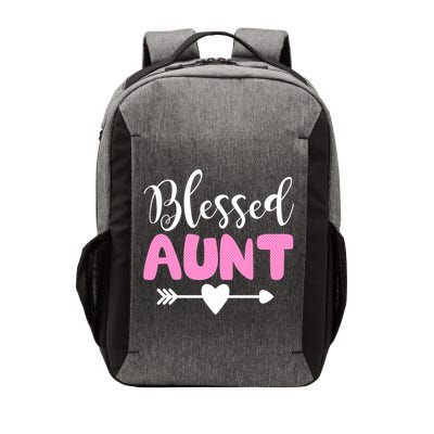 Cute Blessed Aunt Auntie Gift Funny Aun Gift Vector Backpack
