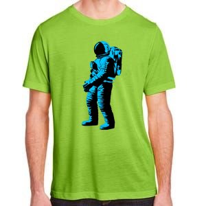 Cool Blue Astronaut Adult ChromaSoft Performance T-Shirt