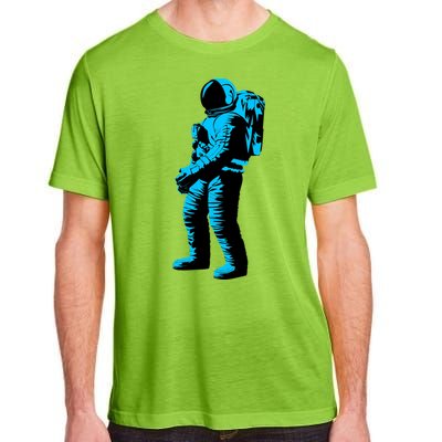 Cool Blue Astronaut Adult ChromaSoft Performance T-Shirt