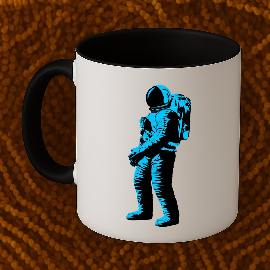 Cool Blue Astronaut Mug