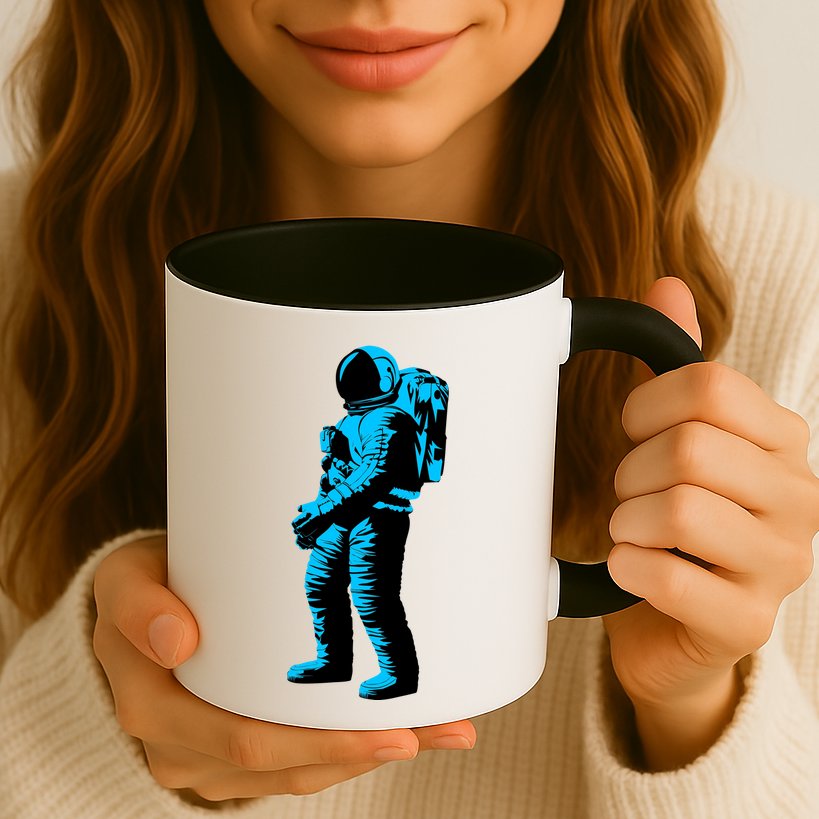 Cool Blue Astronaut Mug