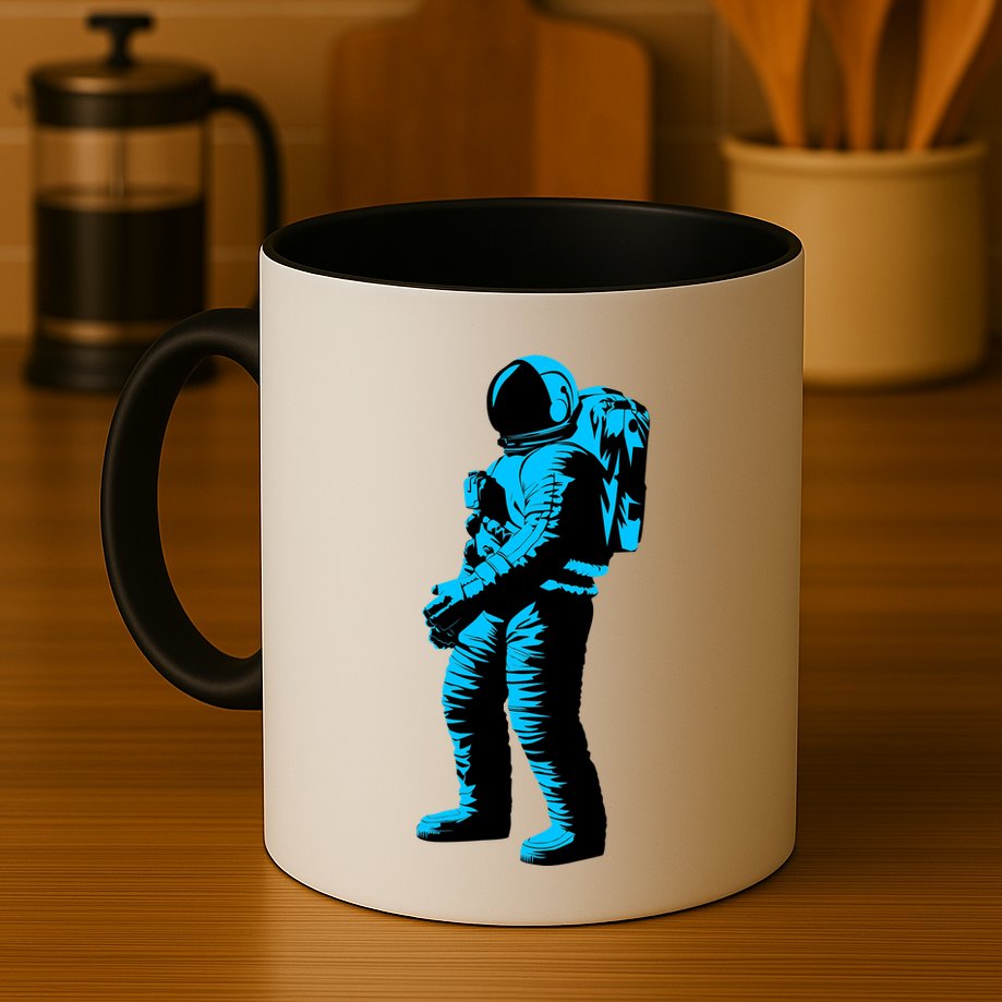 Cool Blue Astronaut Mug