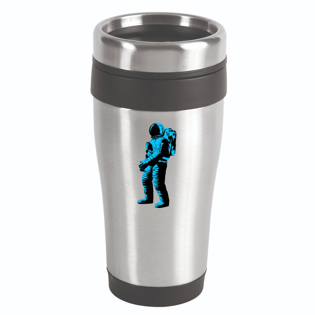Cool Blue Astronaut 16oz Travel Tumbler