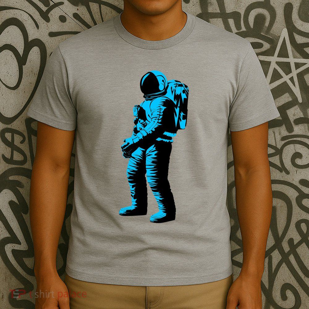 Cool Blue Astronaut T-Shirt