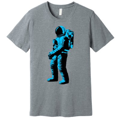 Cool Blue Astronaut Premium T-Shirt