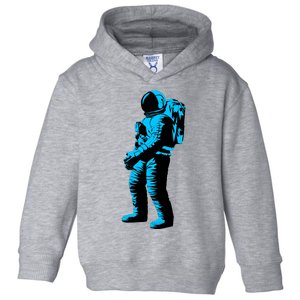 Cool Blue Astronaut Toddler Hoodie