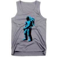 Cool Blue Astronaut Tank Top