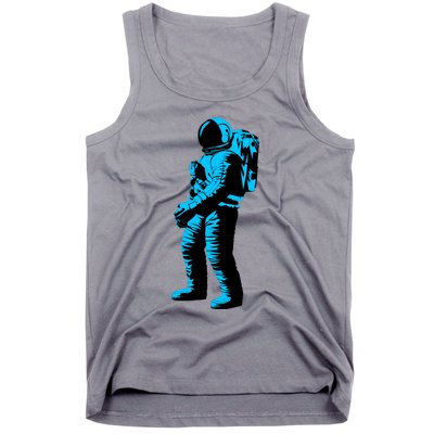 Cool Blue Astronaut Tank Top