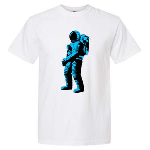 Cool Blue Astronaut Garment-Dyed Heavyweight T-Shirt