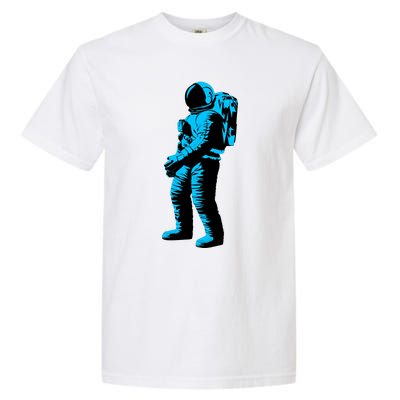 Cool Blue Astronaut Garment-Dyed Heavyweight T-Shirt