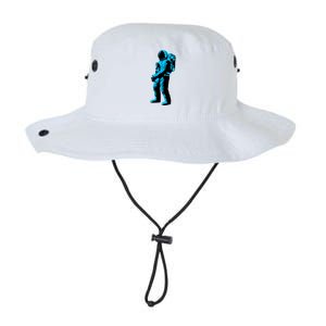 Cool Blue Astronaut Legacy Cool Fit Booney Bucket Hat