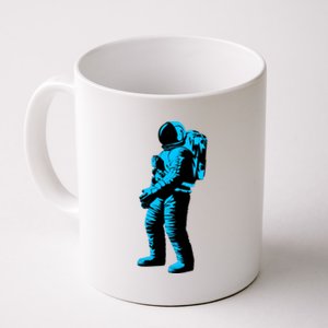 Cool Blue Astronaut Coffee Mug