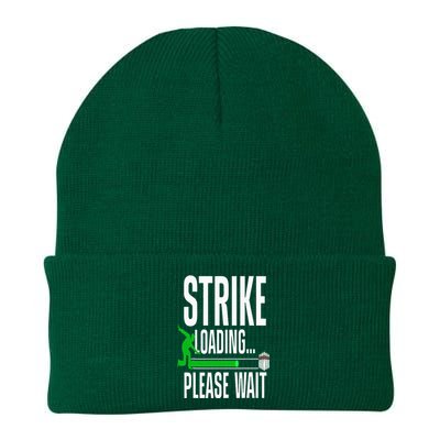 Cool Bowling Art For Bowler Bowling Player Knit Cap Winter Beanie