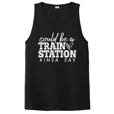 Could Be A Train Station Kinda Day PosiCharge Competitor Tank