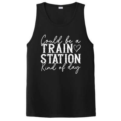 Could Be A Train Station Kinda Day PosiCharge Competitor Tank