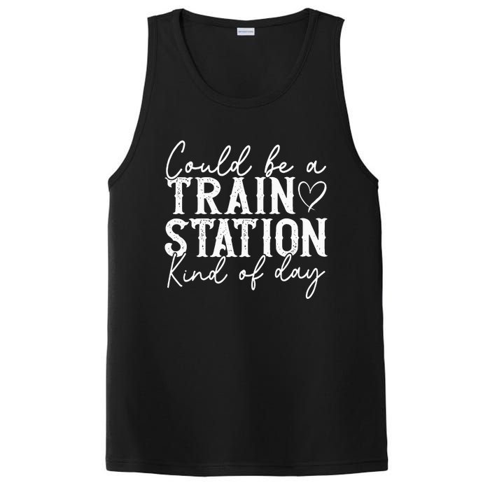 Could Be A Train Station Kinda Day PosiCharge Competitor Tank