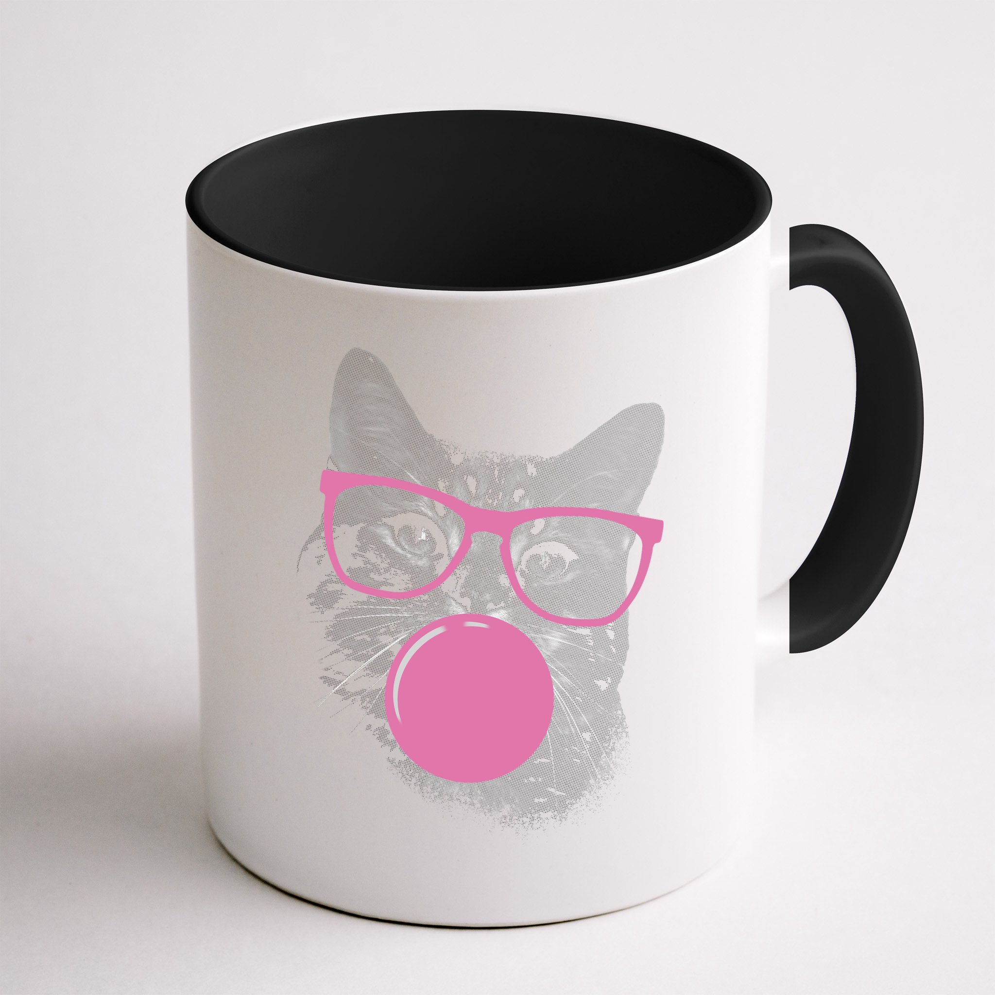 Cat Blowing Bubble Gum Mug