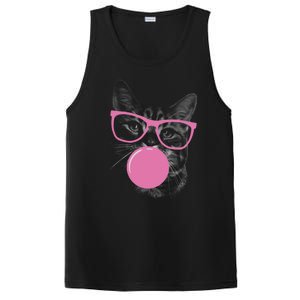 Cat Blowing Bubble Gum PosiCharge Competitor Tank