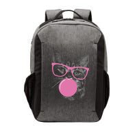 Cat Blowing Bubble Gum Vector Backpack