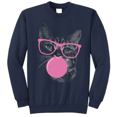 Cat Blowing Bubble Gum Sweatshirt