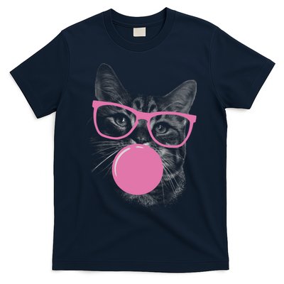 Cat Blowing Bubble Gum T-Shirt